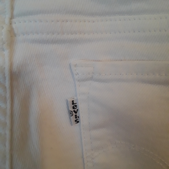 Levis 711 white jeans - Picture 7 of 16